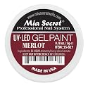 Mia Secret Professional Nail System UV/LED Gel Paint - 5 grams (Merlot) Beauty & Personal Care Mia Secret