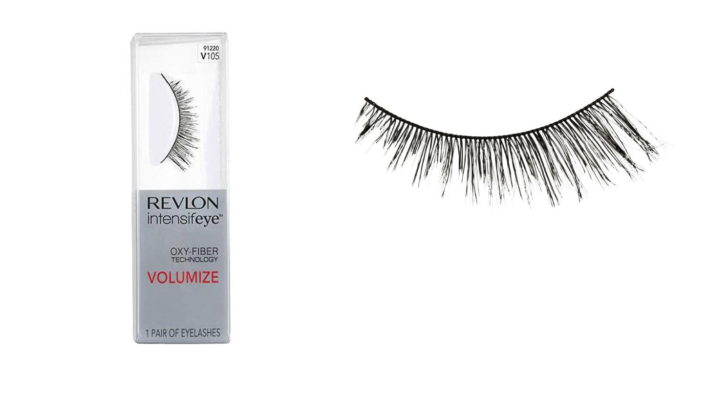 Revlon Intensifeye Volumize Eyelashes, 91220/V105, 1 pr