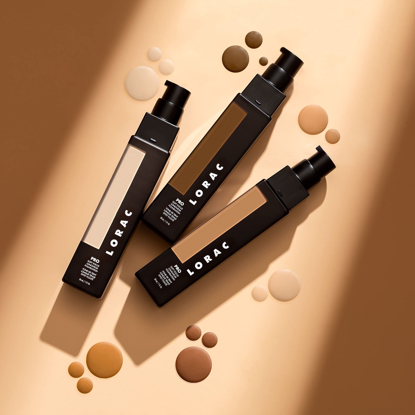 LORAC PRO Soft Focus Longwear Foundation, Shade 9 | Full Coverage | Lightweight | Water-Resistant | Oil-Free