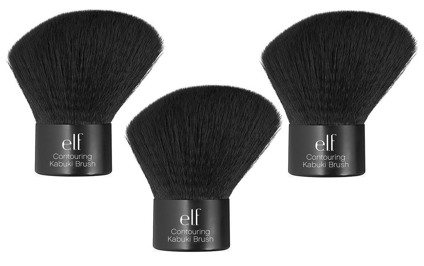 Pack of 3 e.l.f. Contouring Kabuki Brush, 84032