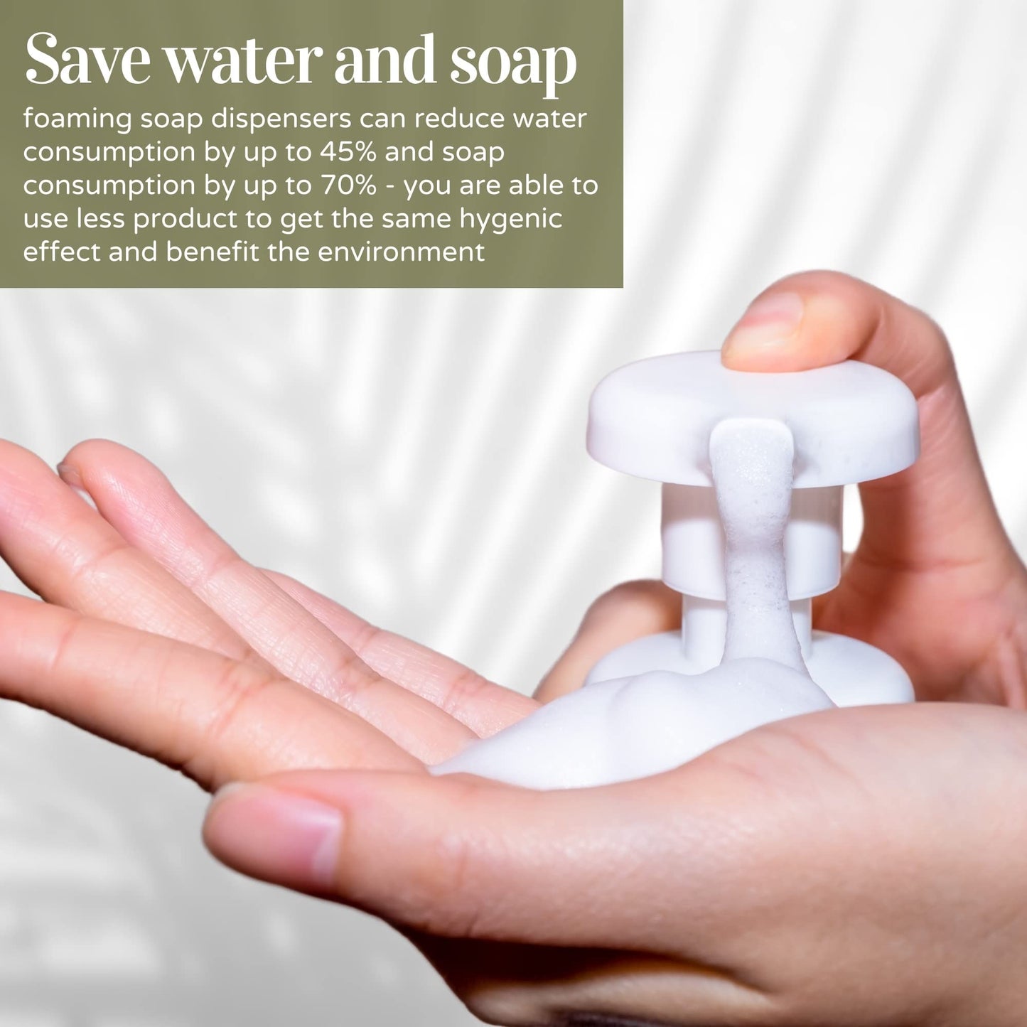 Clear Foaming Soap Dispensers 250ml (8.5oz) – Refillable Plastic Pump Bottles for Bathroom, Compatible with Dr. Bronner’s, 3 Pack