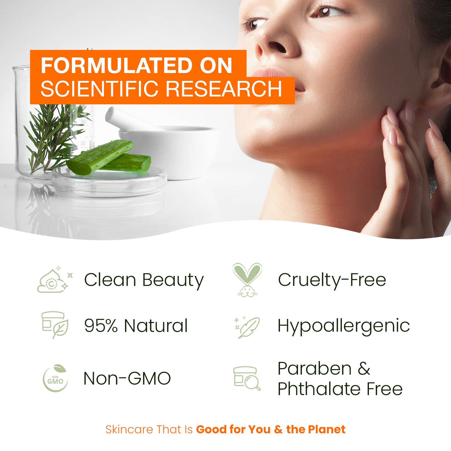 Natural Chemist Cucumber & Aloe Daily Face Moisturizer 1.69 oz – Hydrating, Cooling & Anti-Aging Korean Skincare | Cruelty-Free & Dermatologist Tested