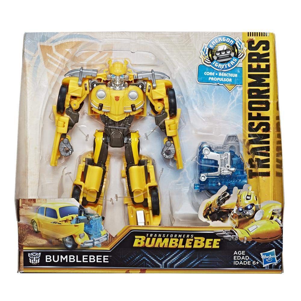 Transformers: Bumblebee Movie Toys, Energon Igniters Nitro Bumblebee Action Figure - Included Core Powers Driving Action - Toys for Kids 6 & Up, 7"