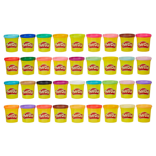 Play-Doh Modeling Compound 36-Pack Case of Colors, Non-Toxic, 3 Oz Cans of Assort. Colors, Back to School Classroom Supplies, Preschool Toys, Ages 2+…