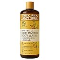 Dr. Jacobs Naturals Pure Castile Soap Liquid Body Wash, Almond - Plant Based Castile Soap Infused with Vitamin E and Aloe Vera to Moisturize Dry