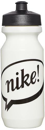 Nike 2.0 HY6004 Water Bottle, White/Black, 22oz Big Mouth Bottle