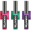 Colorme Temporary Hair Color, Hair Chalk alternative 3PK (Fuschia, Teal, Violet Desire)