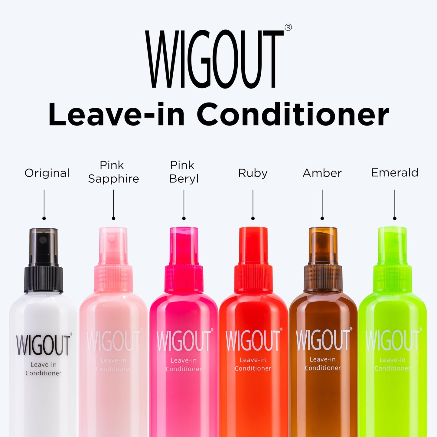 Style Factor WIGOUT Leave-In Conditioner Spray - Lightweight Hydrating & Conditioning Mist Controls Frizz, Adds Shine & Softness For Dry Damaged Hair