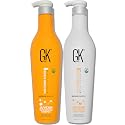 GK HAIR Color Protection Shield Shampoo and Conditioner - Blocks UV/UVA Rays - Color Treated Hair from Fading - Deep Hydration, Frizz Control