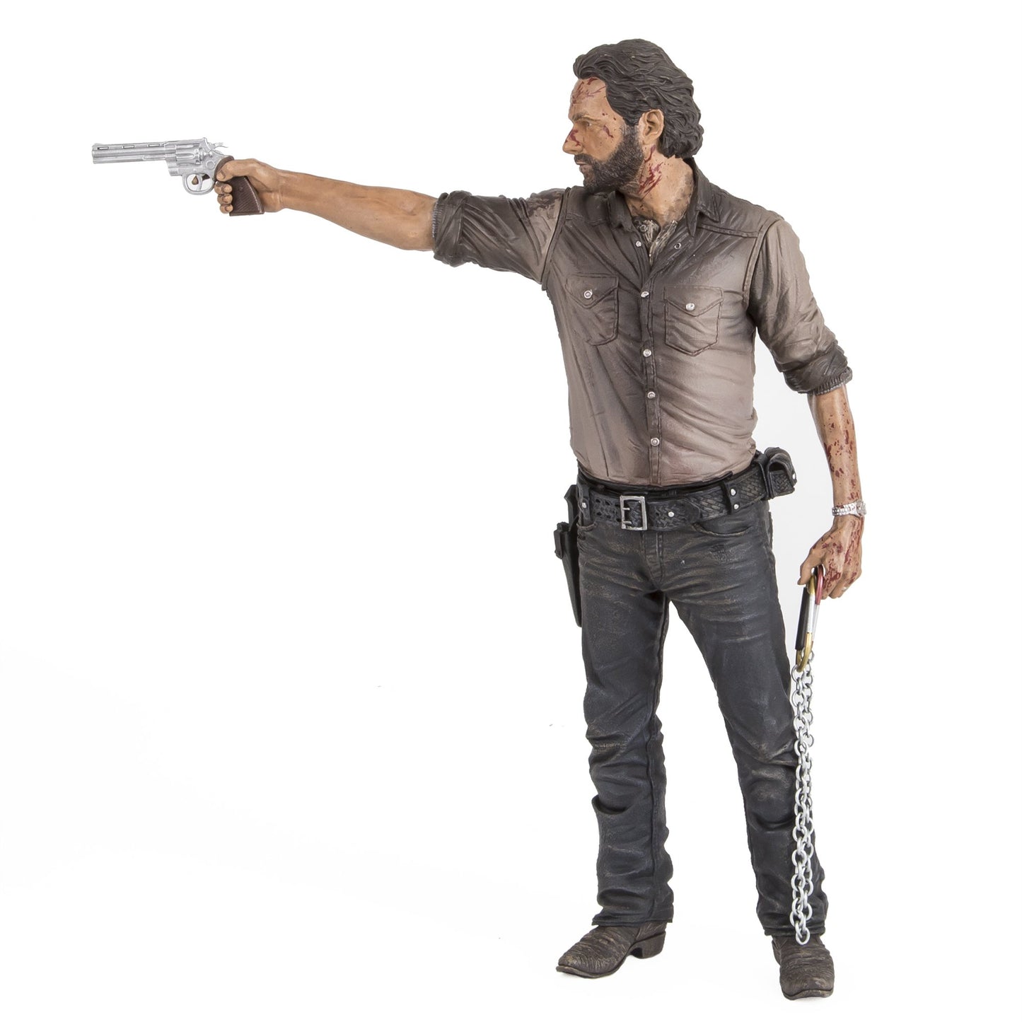 McFarlane Toys The Walking Dead TV 10" Rick Grimes Vigilante Edition Deluxe Figure