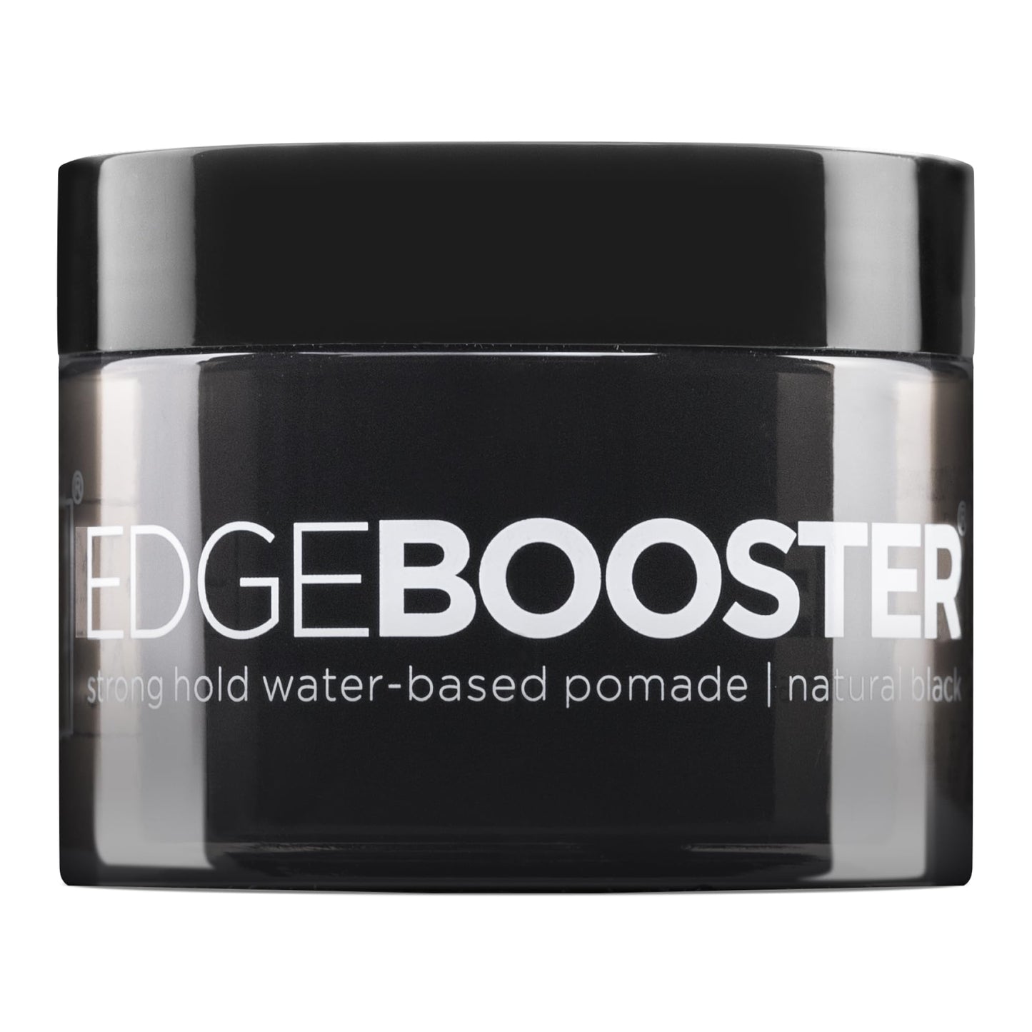 Style Factor EDGE BOOSTER HIDEOUT Water-Based Pomade | Strong Hold & Instant Gray Coverage | Slick Styling for Flyaways, Edges & Roots | High Shine