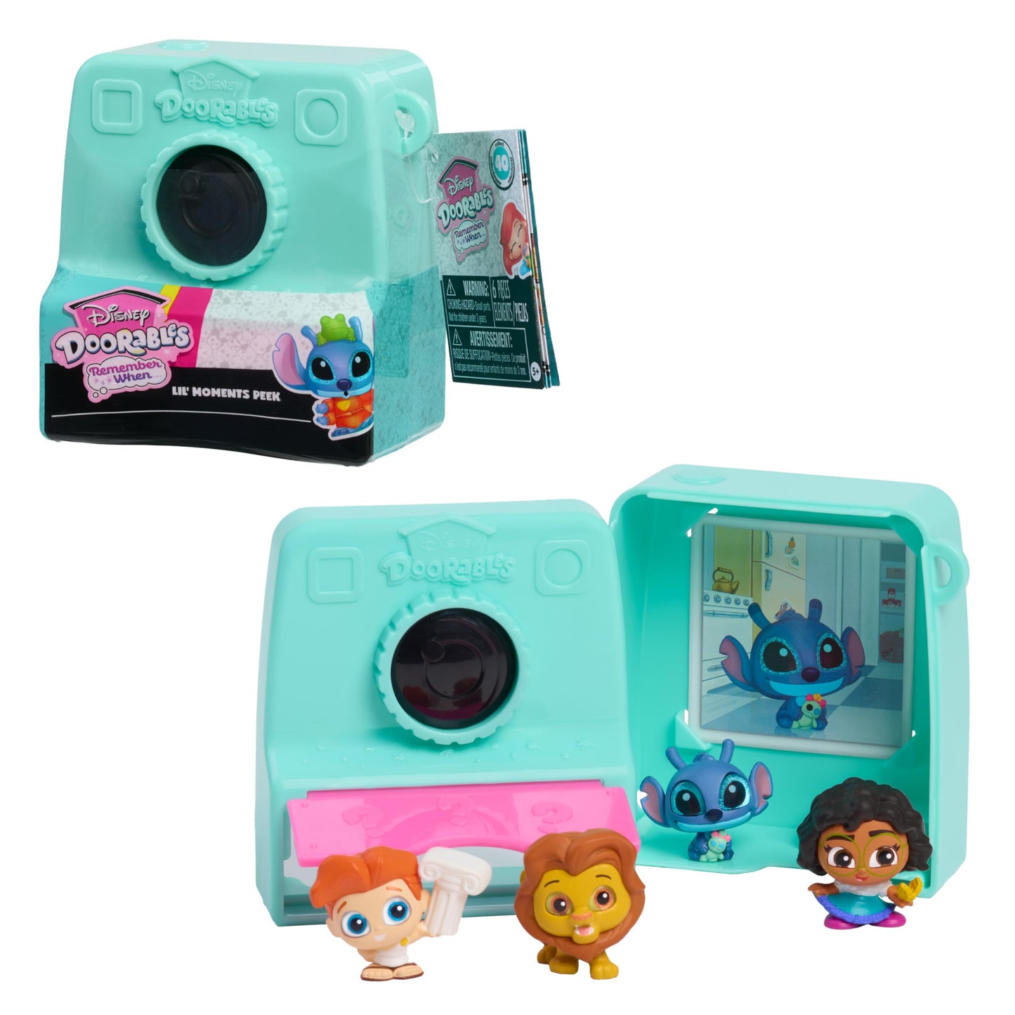Just Play Disney Doorables Remember When Lil’ Moments Collection Peek, Collectible mini Toy Figurines, Kids Toys for Ages 5 Up