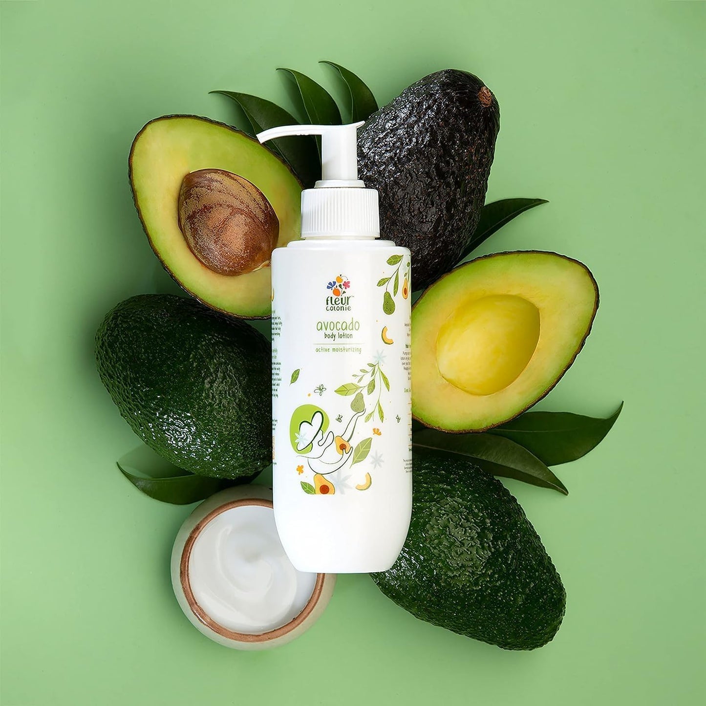 OTAA Avocado Moisturising Body Lotion with cocoa butter & Vitamin-E - Sulphate & Paraben Free -250 ml