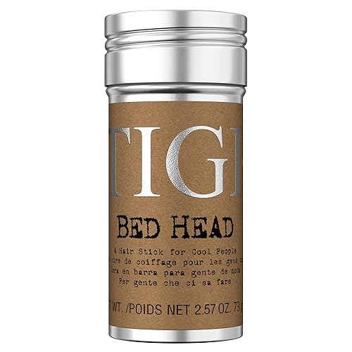 TIGI Bed Head Hair Wax Stick - Strong Hold with Triple Wax Formulation for Slick Back Hair Styling and Smoothing Flyaways, 2.57 oz