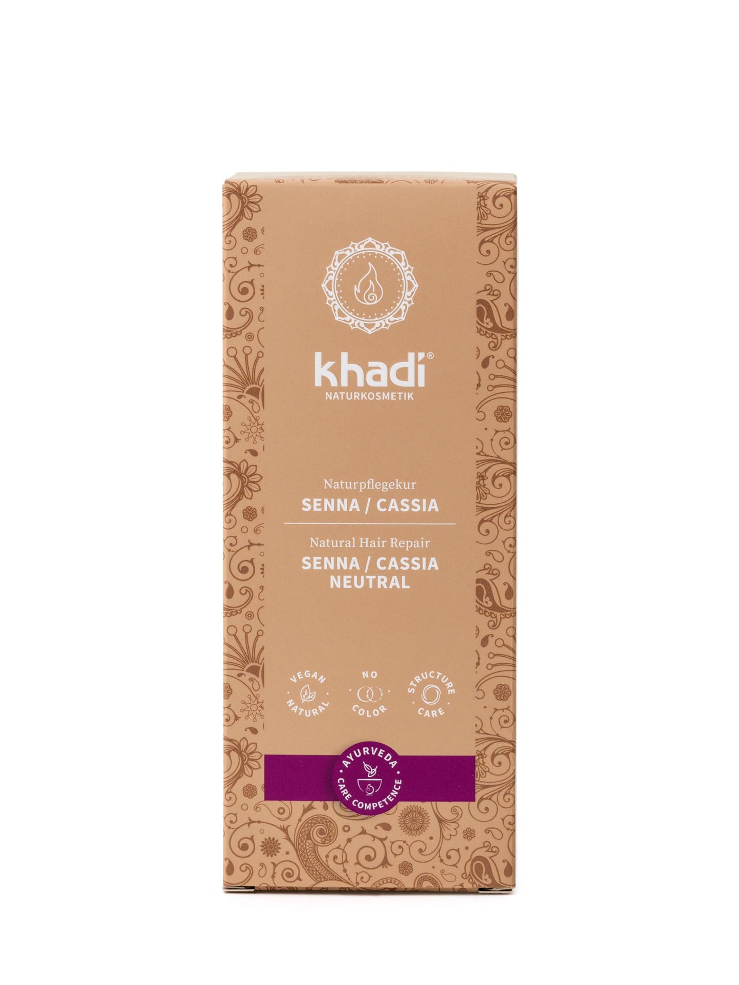 khadi SENNA/CASSIA Natural Hair Color - This colorless intensive care provides shine, volume, and elasticity - Plant hair color 100% herbal & natural