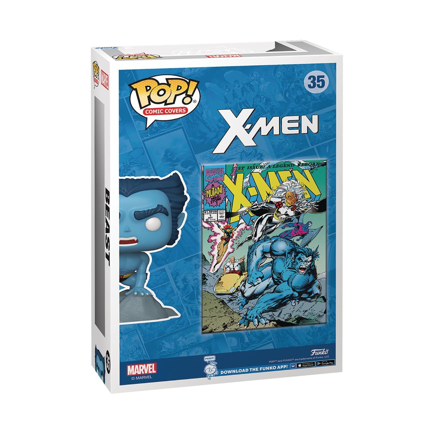 Pop! Comic Cover: Marvel X-Men #1 Beast PX Vinyl Figure