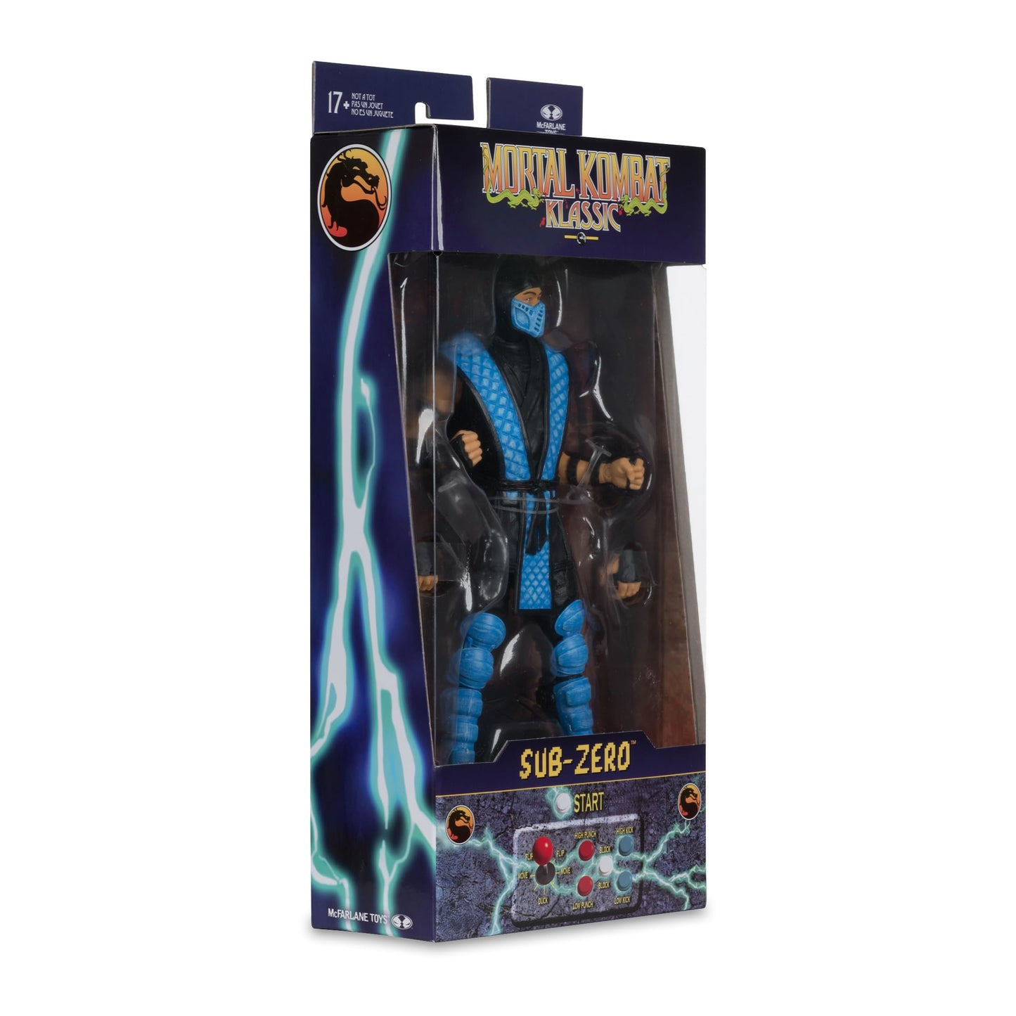 McFarlane Toys- Mortal Kombat Klassic Sub-Zero 7in Action Figure