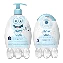 Kids' 2-in-1 Body Wash + Bath Soak - Sensitive Beauty & Personal Care RAW SUGAR