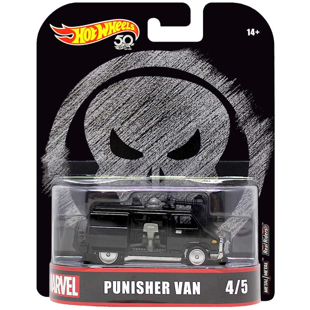 Hot Wheels Punisher Van, 1:64 Scale
