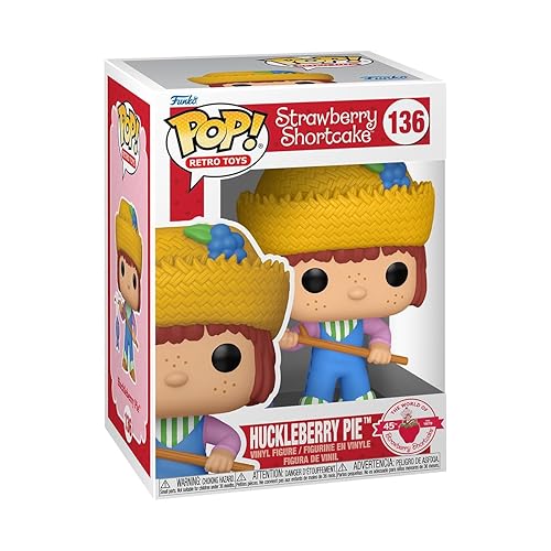 Funko POP! Retro Toys: Strawberry Shortcake - Huckleberry Pie - Collectable Vinyl Figure - Gift Idea - Official Merchandise - for Kids & Adults - TV…