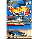 Hot Wheels Blue Lamborghini Diablo 2000 1:64 Scale Virtual Collection Die Cast Car #114