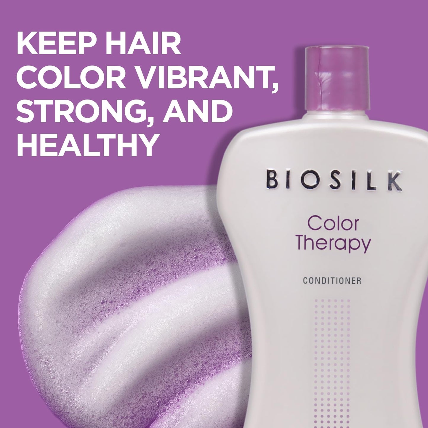 BioSilk Color Therapy Shampoo & Conditioner Duo, Gently Cleanses & Replenishes Moisture, Sulfate, Paraben, & Cruelty-Free, 34 Oz (Pack of 2)