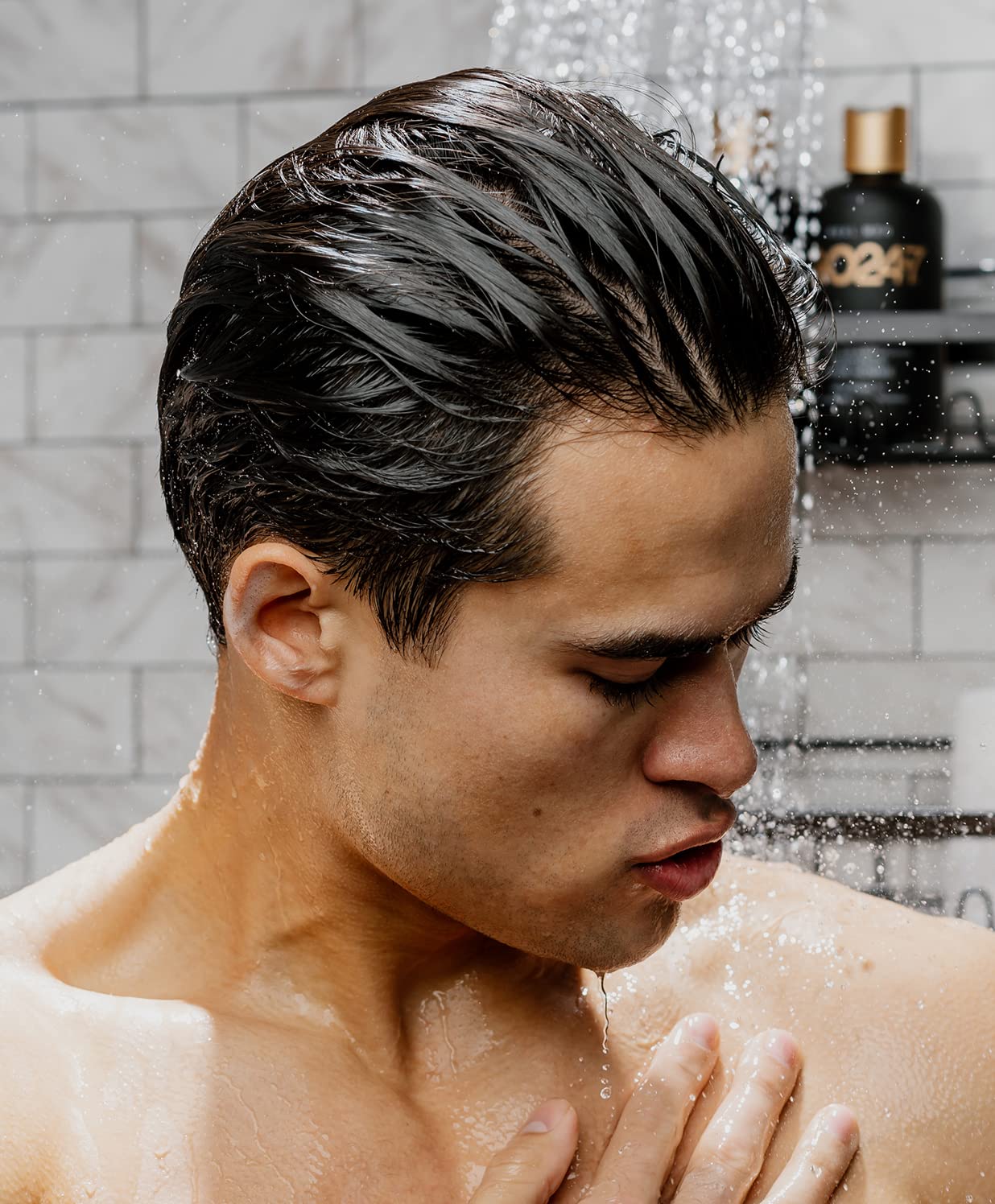 GO247 Daily Conditioner - Lightweight Hydrating Conditioner for Men - Softens, Strengthens & Adds Shine - Enriched with Vitamin B5 & Honey - Ideal