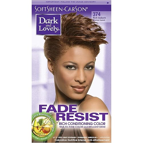 Dark & Lovely Fade Resistant Rich Conditioning Color, No. 374, Rich Auburn