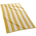 Kassatex Cabana Stripe Beach Towels - Yellow