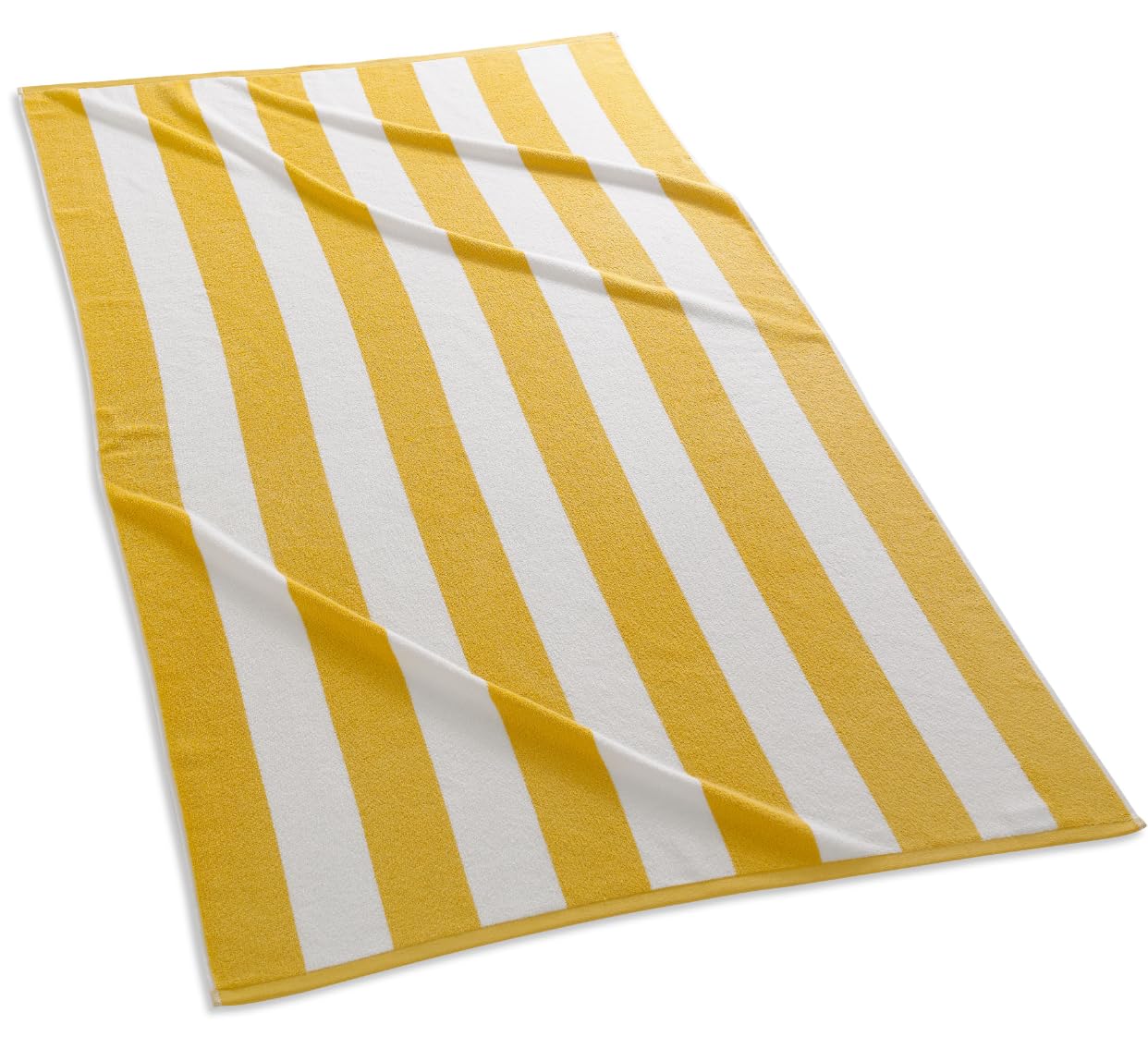 Kassatex Cabana Stripe Beach Towels - Yellow