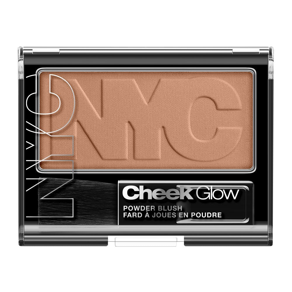 N.Y.C. New York Color Cheek Glow Blush, Riverside Rose, 0.28 Ounce