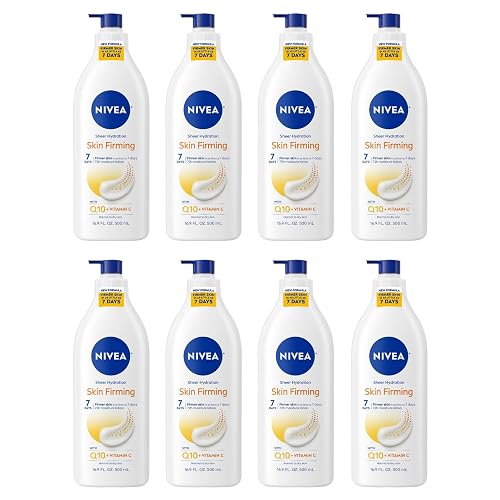 NIVEA Skin Firming Hydration Body Lotion 16.9 oz (Pack of 8)