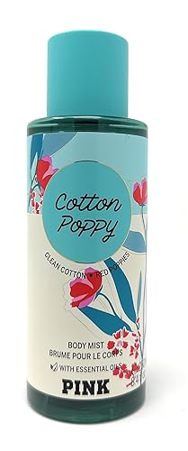 Victoria's Secret Pink Body Mist Cotton Poppy, 8.4 Fl Oz