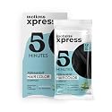 Motions Xpress Permanent Hair Color Shampoo Natural Black - 5 Minute Color, Gray Coverage, Ammonia Free, Deep Shine Hair Dye Shampoo, 0.84 Oz