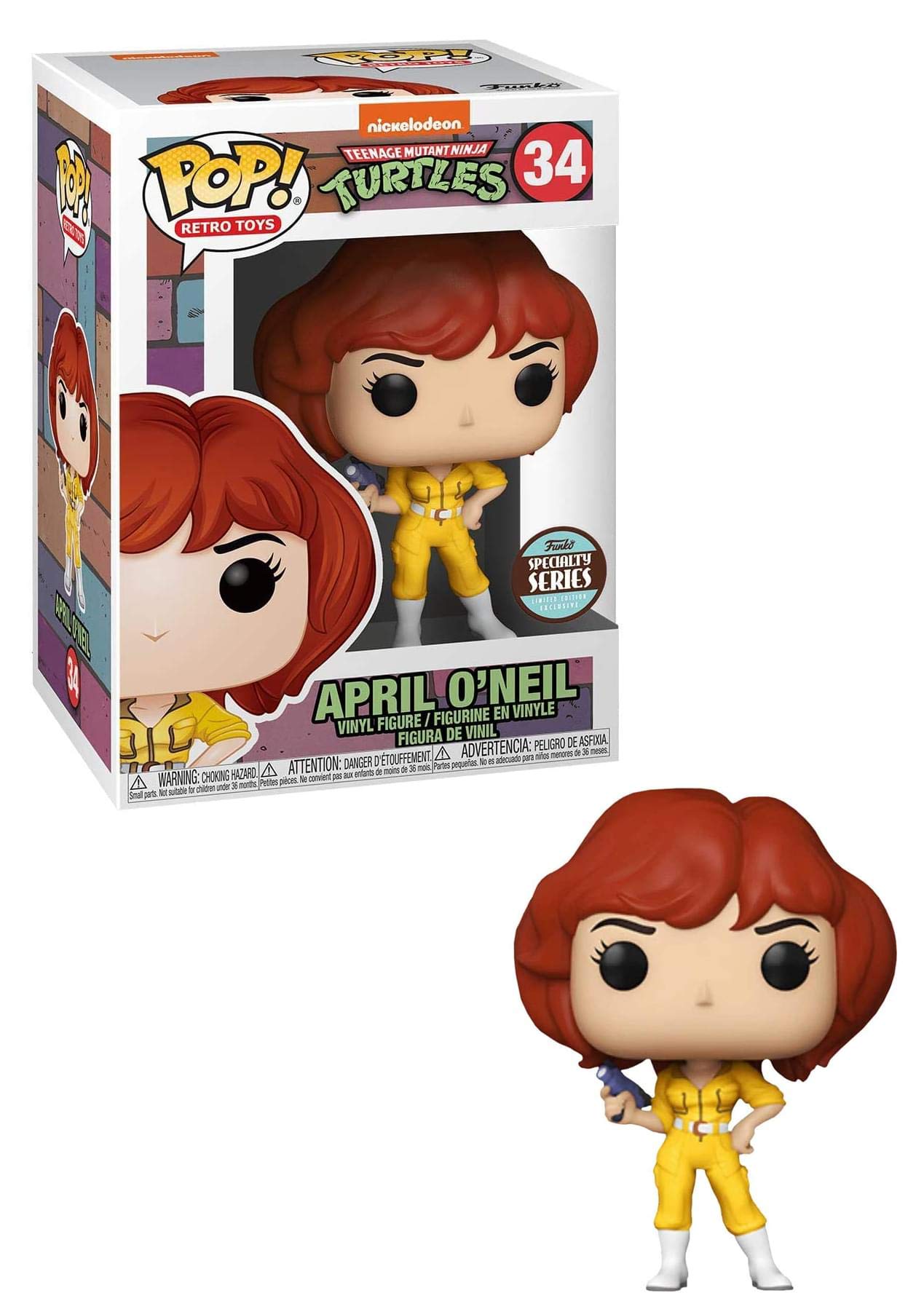 Funko POP! Retro Toys TMNT April O'Neil 3.75" Specialty Series Vinyl Figure