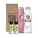 RECAMIER Dyed Hair Shampoo Conditioner 10.1 oz Set UV Protectant + 2 Nano keratin Shots