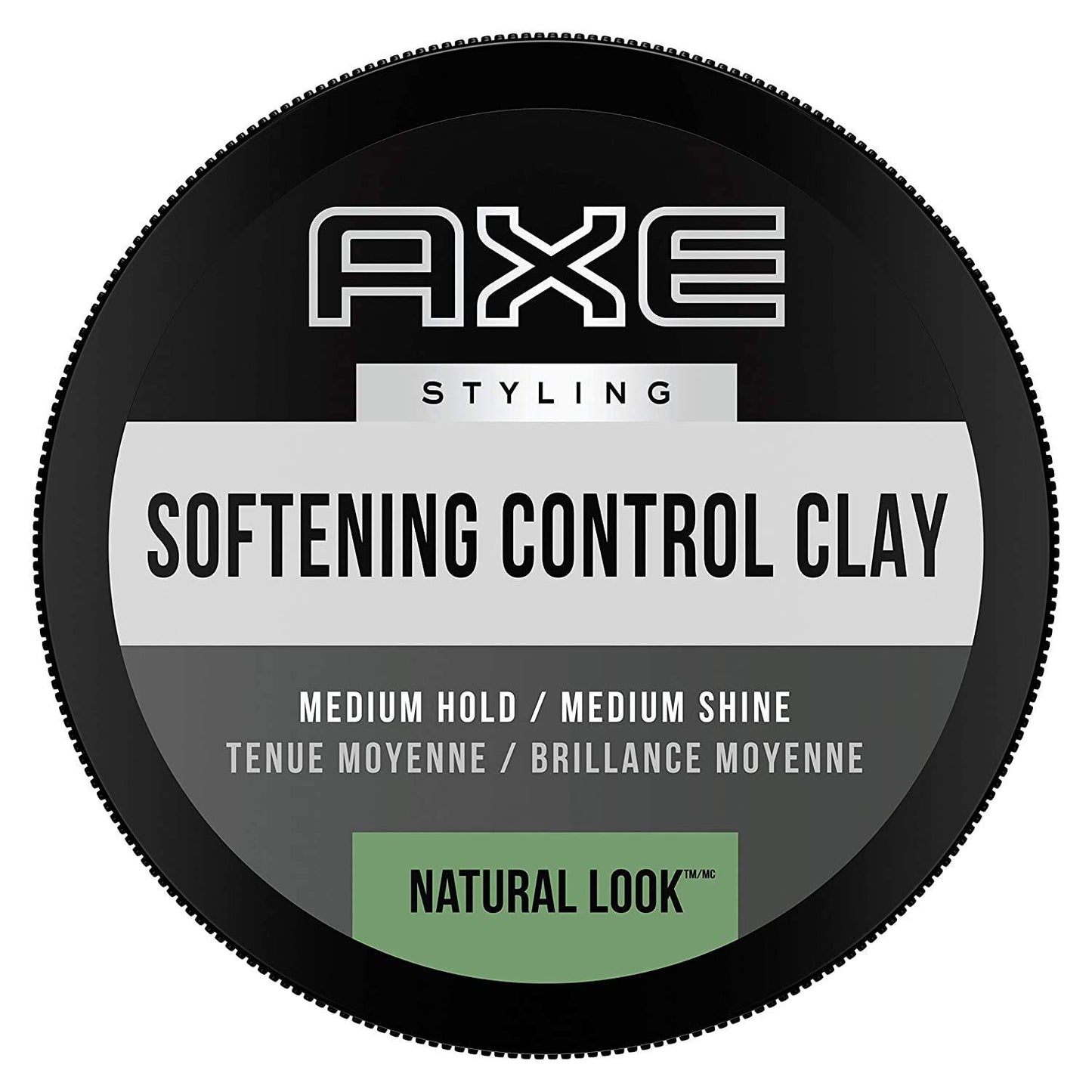 Axe Natural Look Softening Hair Cream 2.64 oz (Pack of 3)