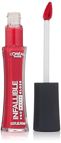 L'Oréal Paris Infallible Lip Pro Matte Gloss, Aphrodite Kiss, 0.21 fl. oz.