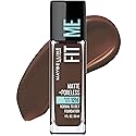 Maybelline New York Fit Me Matte Plus Poreless Foundation, Espresso, 1 Fluid Ounce