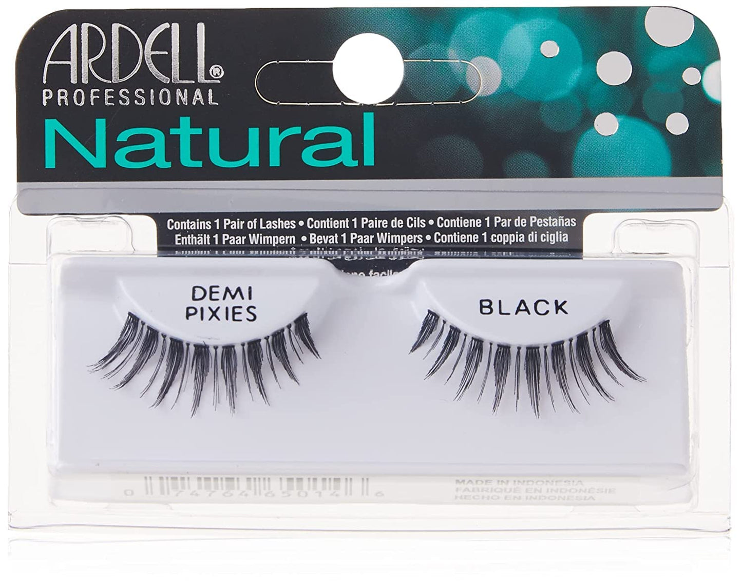 Ardell Invisiband Lashes, Demi Pixies Black, 1 Pair