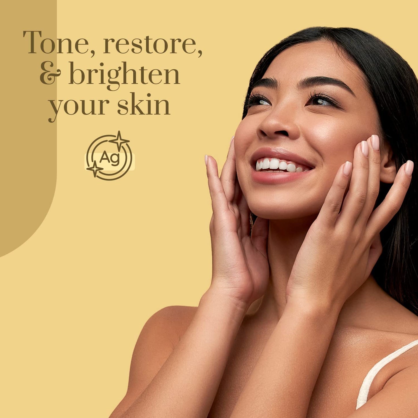 Clear Beauty 24K Gold & Collagen Daily Face Moisturizer - Dermatologist Tested, Reduces Fine Lines, Anti-Aging, Clean Beauty, Cruelty-Free Korean