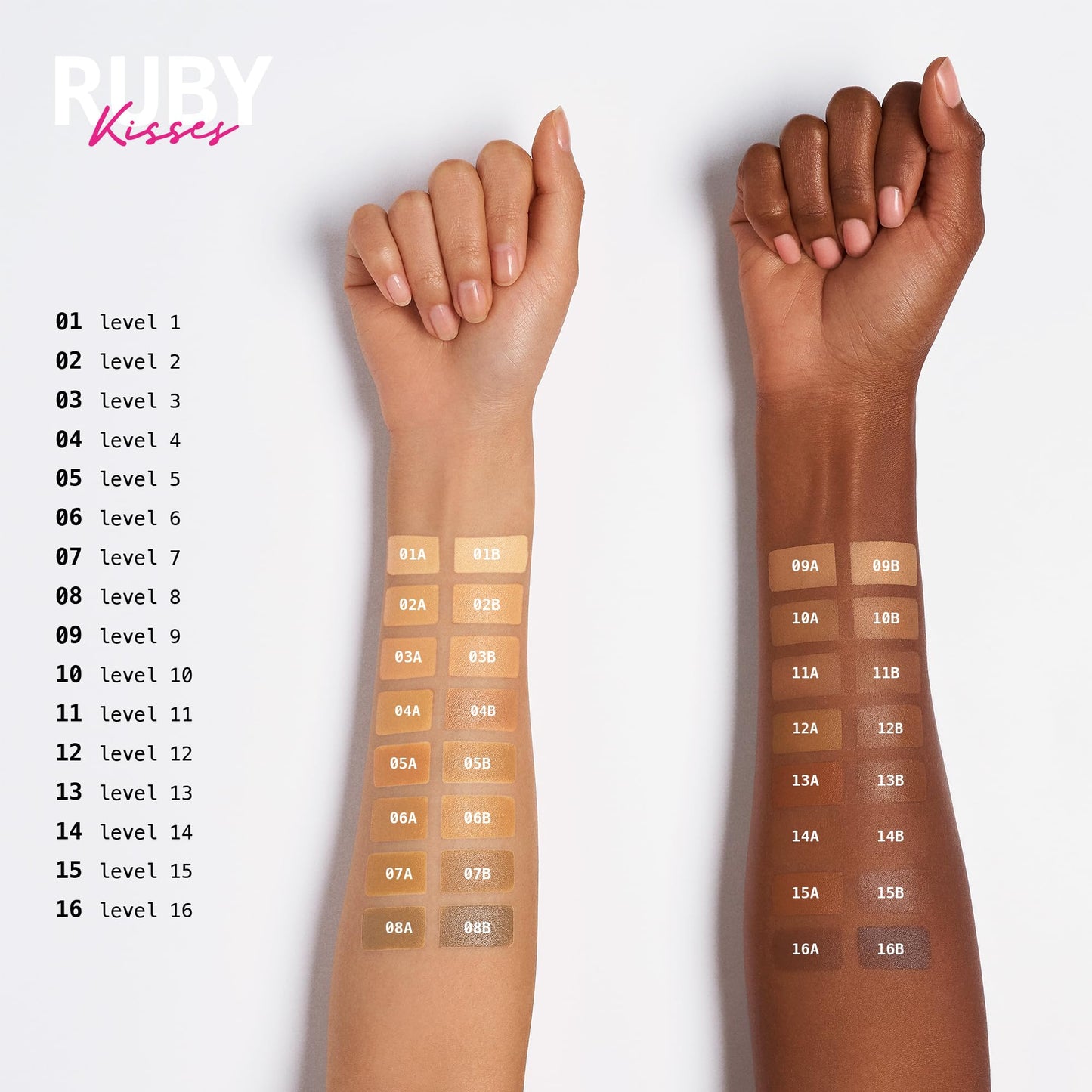 Ruby Kisses 3D Face Creator Cream Foundation & Concealer, 12 Hours Long Lasting, Medium to Full Coverage