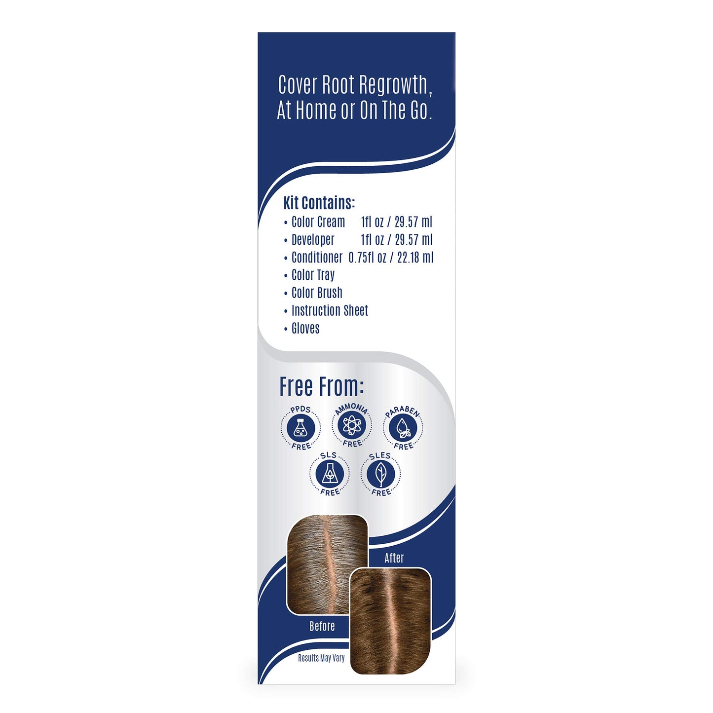 No Gray Permanent Root Touch up in Medium Brown (PPD and Ammonia Free)
