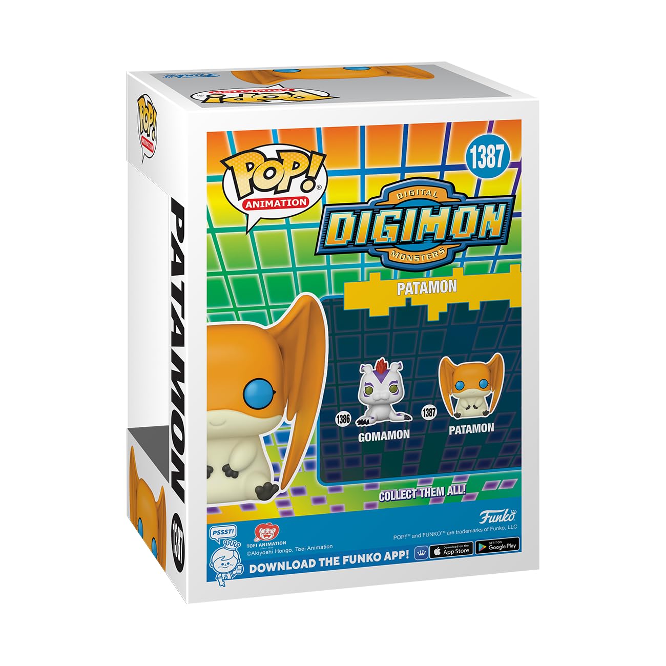 Funko POP! Animation: Digimon - Patamon - Collectable Vinyl Figure - Gift Idea - Official Merchandise - for Kids & Adults - Anime Fans - Model Figure…