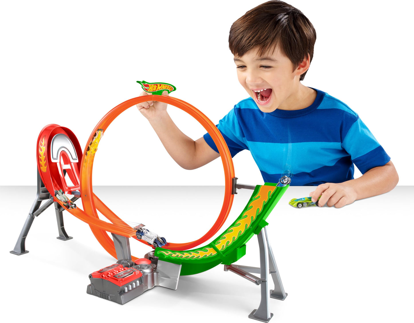 Hot Wheels Power Shift Raceway Track Set