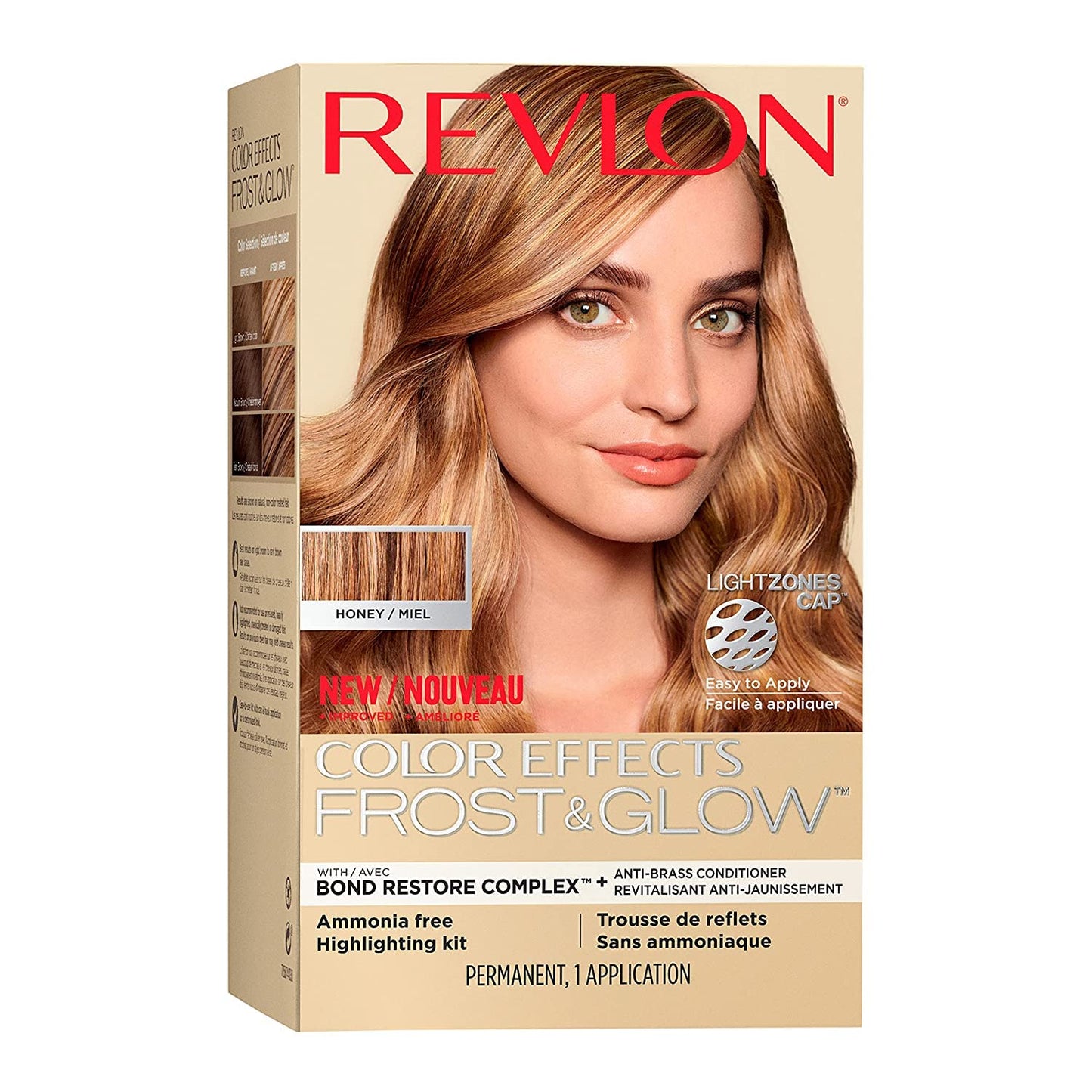 Revlon Color Effects Highlighting Kit, Permanent Hair Dye for Balayage, Frosting & Ombre, Ammonia & Paraben Free, 30 Honey, 8 oz