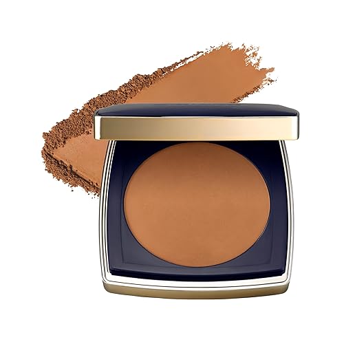 Estée Lauder Double Wear 12-Hour Stay-in-Place Matte Powder Foundation | Controls Oil & Shine, 0.39 Ounce, 7W1 Deep Spice