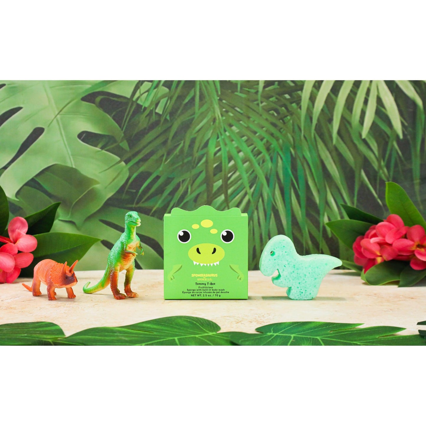 Spongelle Tommy T-Rex - Spongeasaurus Dinosaur Buffer Beauty and Personal Care SPONGELLÉ