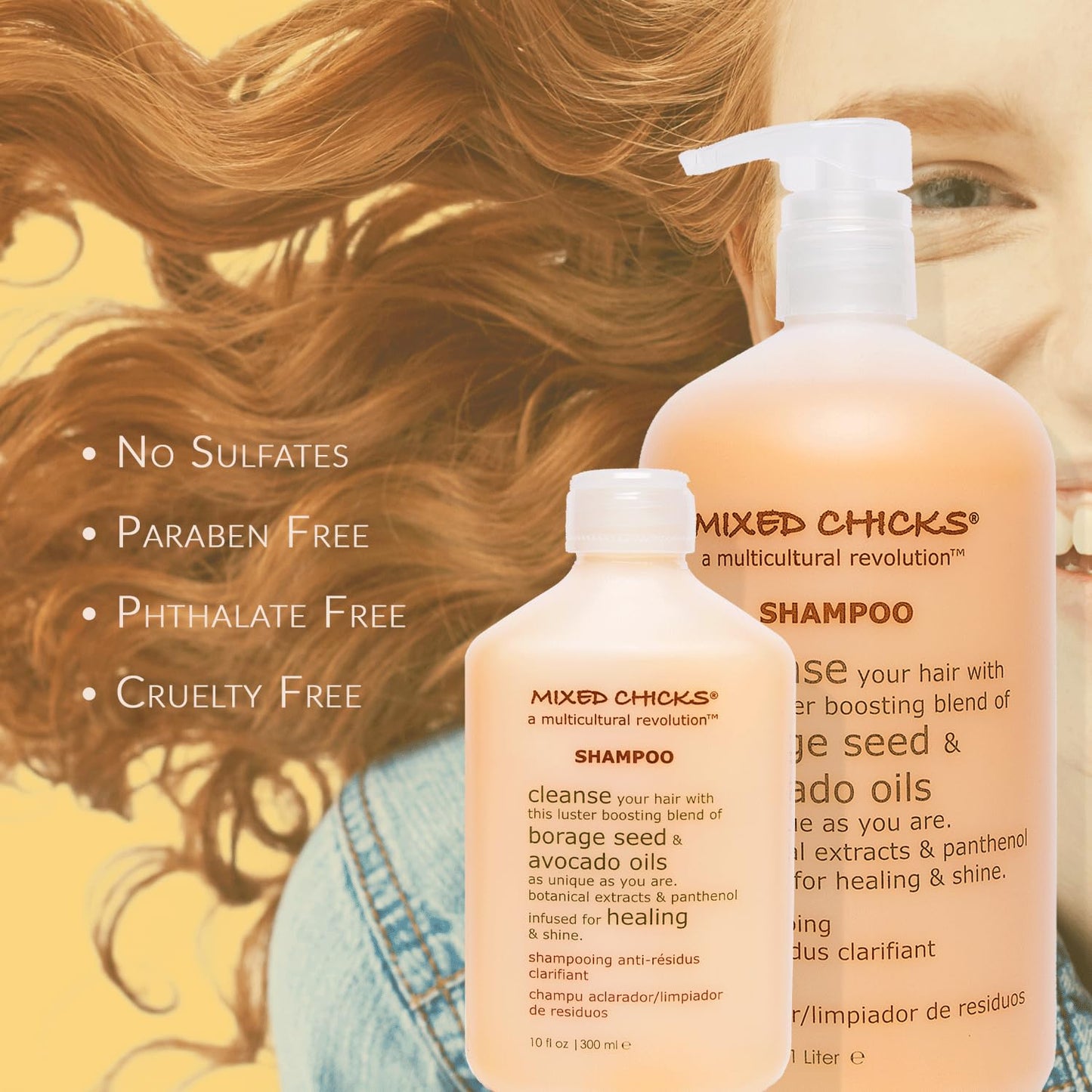 Mixed Chicks Gentle Clarifying Shampoo, 33 fl. oz.