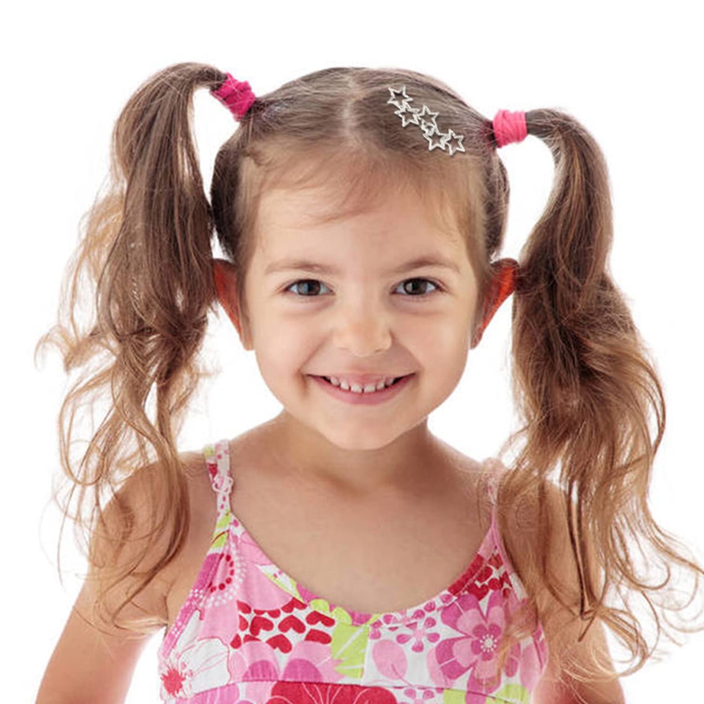 9 Pack Vintage Minimalist Bowknot Circle Moon Star Branch Pearl Metal Silver Hair Clips Hairpins Snap Barrettes Comb Claw Clamp Wedding Bridal